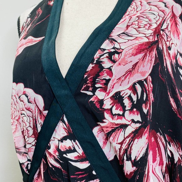 Keepsake The Label Floral Dress Open Back High Low Women Small Femme Luxe - Picture 11 of 12